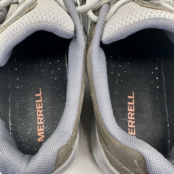 Merrell Womens Zion Waterproof WP Hiking Trail Sneakers Green Leather Size 9.5 - Picture 9 of 10